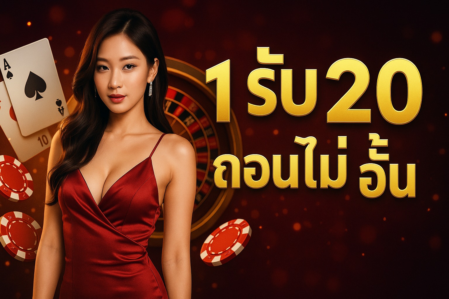1 รับ 20 ถอน ไม่ อั้น