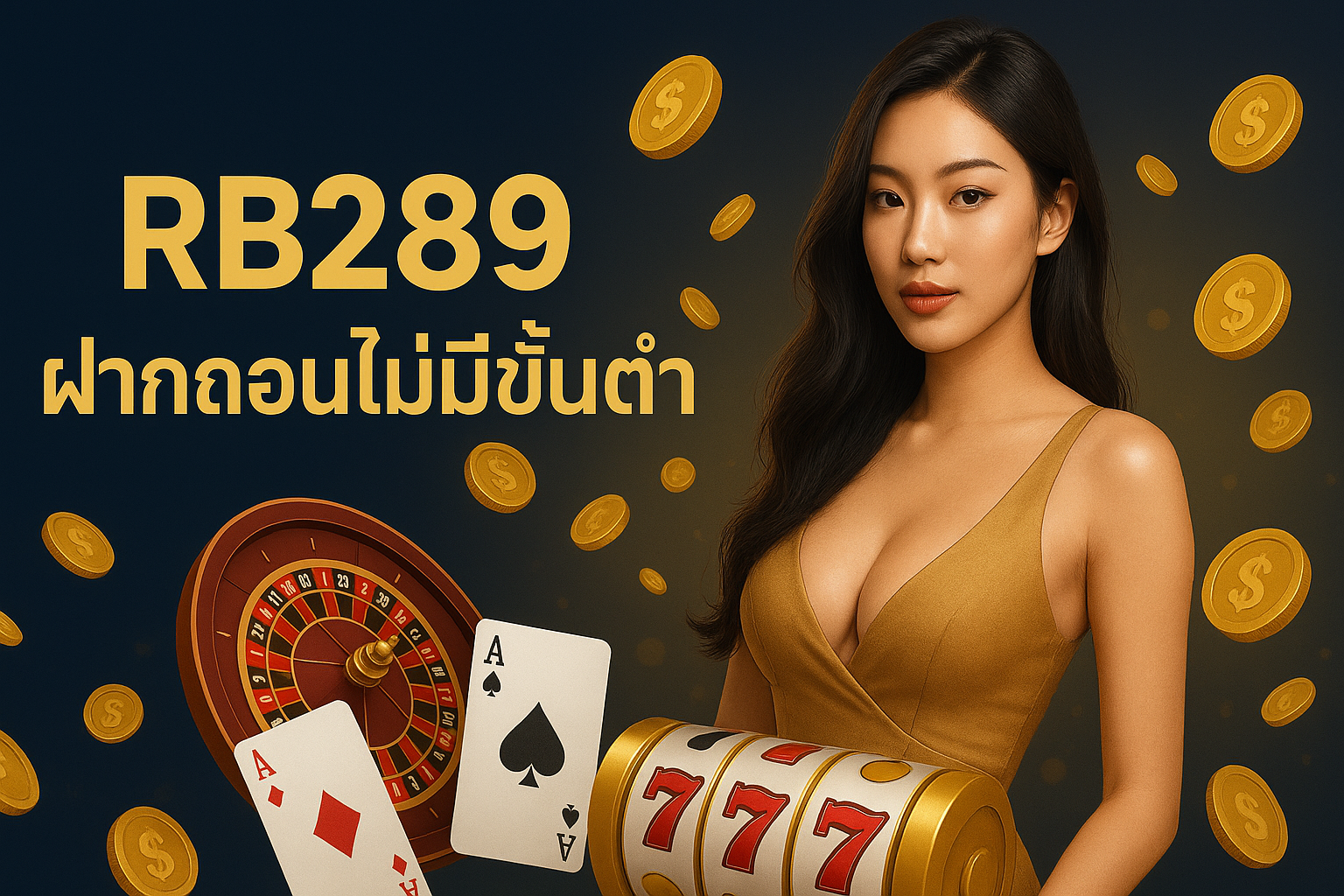 RB289 ฝากถอนไม่มีขั้นต่ำ